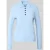 Christian Berg Woman Gebreide pullover met polokraag en knoopsluiting