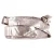Fendi Schoudertas met Wikkel in Metallic Roze Leer
