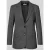 Tommy Hilfiger Relaxed fit korte blazer met viscose