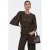JDY blouse broderie donkerbruin