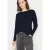 Cecil Dames Cosy structuurmix Dolman in Blauw