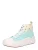 BRITISH KNIGHTS Sneakers hoog ‘KAYA’  champagne / cyaan blauw