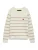 VERO MODA Trui ‘VMDOFFY’  ecru / beige gemêleerd / donkerrood