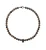 Philipp Plein Jewellery Ketting ‘Elite’  bruin / donkerbruin