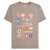 Lambretta Heren Muziek Pictogrammen T-Shirt (Cinder)