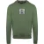 Aquascutum Heren geribbeld sweatshirt (Militair Groen)