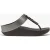 Fitflop Halo Bead-circle Metallic Dames Teenpost Pewter Zwart