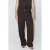 Mango barrel regular waist broek bruin