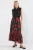 Geprinte Maxi Rok met Bloemenmotief