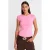 Dames Slim Fit Katoenen Rondhals T-Shirt