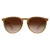 Ray-Ban RB4171 Erika 681413 gepolijst rubber beige gradiënt bruin zonnebril