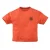 Z8 mini T-shirt Elias met backprint oranje