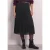 Midi-rok van mesh in effen kleur