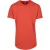 Urban Classics Lang T-shirt in de vorm voor heren (Bloedsinaasappel)