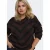 ONLY CARMAKOMA Careliza L/S Pullover Knt Noos Plus Size trui – donkerbruin