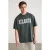 Oversized T-shirt met print en ronde hals