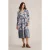 White Stuff Aimee Jersey Dress Blue Multi