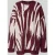 Karo Kauer Oversized gebreide pullover met wol