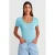 Getextureerde Slim-fit Blouse met Strikdetail