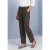 High Waist Broek met rechte pijpen in casual pasvorm