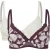 Ted Baker Judith 2 Pk Solid & Rose Print T-shirt Bras Berry Floral/ Wh