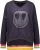Miss Goodlife Sweater Rise and shine Antraciet dames