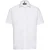 Russell Collection Heren Poplin Easy-Care overhemd (Wit)
