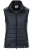 HAKRO Dames Hybride Vest Marine, Effen