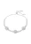 faina Armband  zilver / transparant