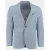 Born with Appetite Colbert drop 8 lind unlined jacket 241038li42/240 blue