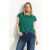 Cecil Dames Blouse met print en knopen in Groen