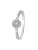 Lucardi Ring ‘Chic’  zilver / transparant