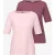 Street One Dames Basic Shirt in een 2-pack in Multicolour|Roze|Pink