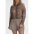 Fifth House blouse met dierenprint – bruin