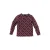 Z8 mini longsleeve Madelief donkerrood/lichtblauw