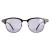 Calvin Klein zonnebril CK20314S 001 Glanzende zwarte vaste rook