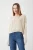 Gehaakt Crop Top met Boot-Hals