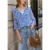 Blouse met lange mouwen en ruches