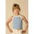 Sissy-Boy gestreepte mouwloze top blauw