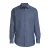 BOSS slim zakelijk overhemd met textuur donkerblauw