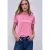Street One Dames Shirt met tekst in Roze