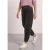 High Waist Barrel Leg broek met elastische tailleband