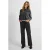 Anytime denim blouse met strass steentjes grijs