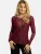 Liberte Essentiel Top ‘ MESH ‘  bordeaux