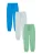 Cool Club Broek  blauw / lichtgroen / offwhite