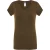 JHK Dames/Dames Sicilia V Hals T-shirt (Khaki)