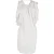 Mouwloze jurk tot op de knie van Acne Studios in witte viscose