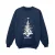 Harry Potter Sweatshirt met kerstboom voor jongens (Marineblauw)