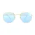 Ray-Ban Zonnebril Hexagonal 3548N 001/9O Goud Light Blauw Verloop Mirror