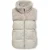 Only Kogwanja fur puffer mix waistcoat otw beige